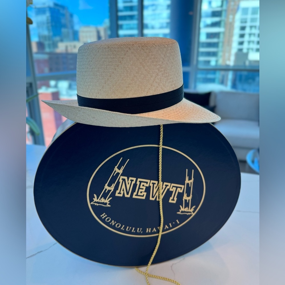 The "Newt" Nina Falana French Press Hat /100% Authentic! Unisex Sz: S/M - Picture 6 of 14